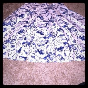RockSteady retro swing skirt sz:L